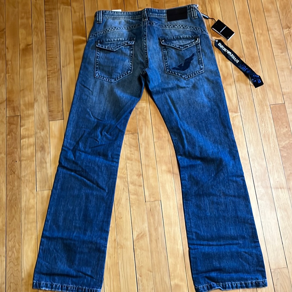 EMPORIO ARMANI Vintage Jeans with Tags Still on.